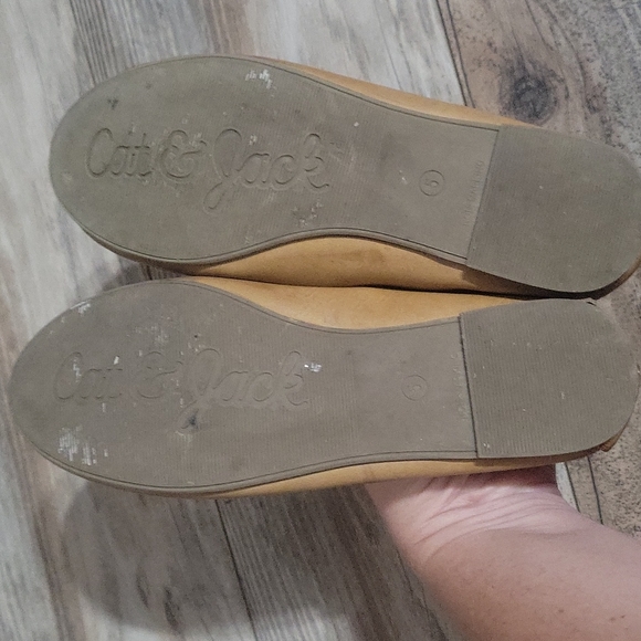 Cat & Jack Tan Ballet Slippers - Picture 5 of 6